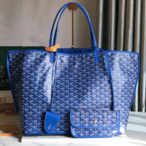 Goyard XLarge Reversible Anjou Double-Sided Tote Bag - Blue 43367 | Sandra Bags