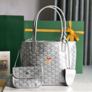 Goyard Anjou Mini Tote Handbag - Gray 68553 | Sandra Bags