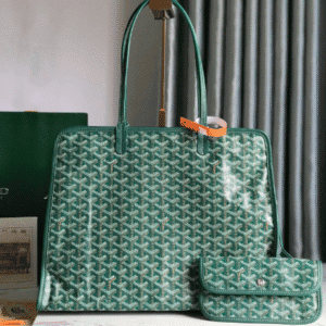 Goyard Hardy Small Commuter Bag - Green 86268 | Sandra Bags