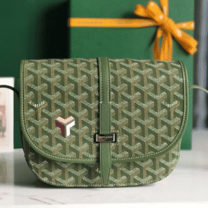 Goyard Belvédère Y-shaped Handbag - Khaki Green 68518 | Sandra Bags