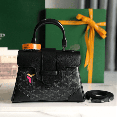 Goyard Saïgon Mini Handbag - Black 67052 | Sandra Bags
