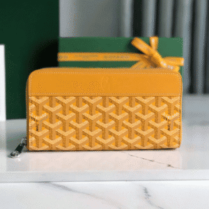 Goyard Matignon Large Long Wallet - Yellow 42868 | Sandra Bags