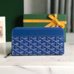 Goyard Matignon Large Long Wallet - Light Blue 82516 | Sandra Bags