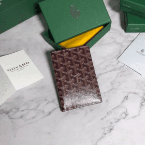 Goyard Passport Holder Wallet - Purple 46389 | Sandra Bags