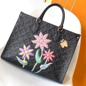 Louis Vuitton Onthego MM Handbag - Black 59361 | Sandra Bags