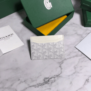 Goyard Card Holder Card Bag - Silver 64827 | Sandra Bags