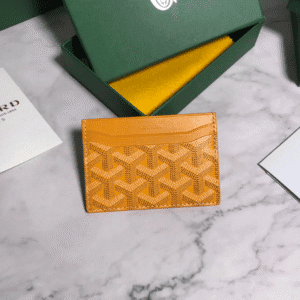 Goyard Card Holder Card Bag - Musturd 19414 | Sandra Bags