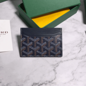 Goyard Card Holder Card Bag - Blue 84975 | Sandra Bags