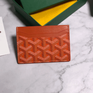 Goyard Card Holder Card Bag - Orange 68567 | Sandra Bags