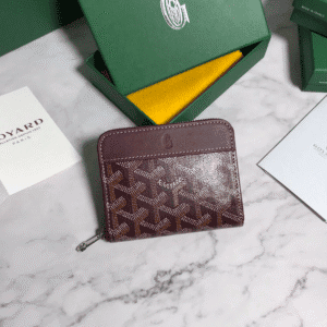 Goyard Short Zipper Clip Wallet - Purple 63179 | Sandra Bags