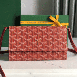 Goyard Varenne Wallet - Red 62715 | Sandra Bags