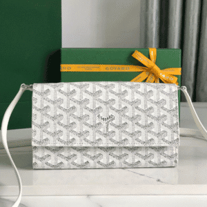 Goyard Varenne Wallet - Silver 58646 | Sandra Bags
