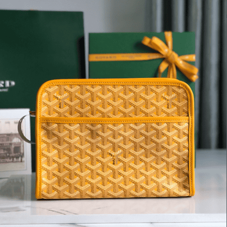 Goyard Jouvence Toiletry Bag - Mustard 98581 | Sandra Bags