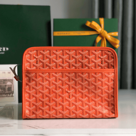 Goyard Jouvence Toiletry Bag - Orange 79101 | Sandra Bags