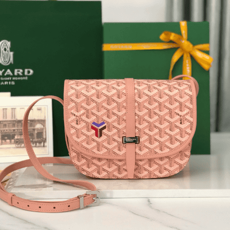Goyard Belvédère II Handbag - Powder Pink 33734 | Sandra Bags