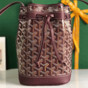 Goyard Petit Flot Bucket Bag - Wine Red 52064 | Sandra Bags