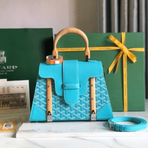 Goyard Saïgon PM Small Bag - Blue 32920 | Sandra Bags