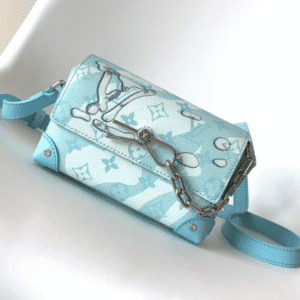 Louis Vuitton Steamer Wearable Wallet Handbag - Blue 62554 | Sandra Bags