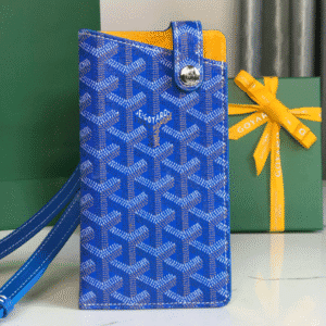 Goyard MontMartre GM Wallet - Electric Blue 10485 | Sandra Bags