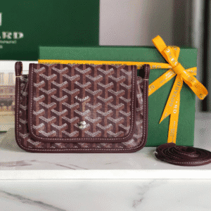 Goyard Plumet Three-Layer Bag - Wine Red 25139 | Sandra Bags