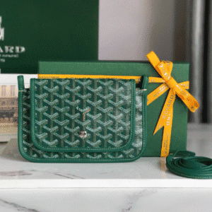 Goyard Plumet Three-Layer Bag - Green 53471 | Sandra Bags