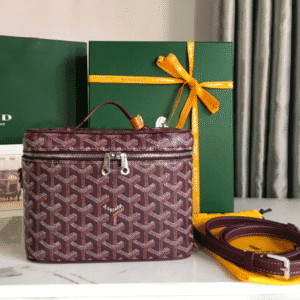 Goyard Muse Cosmetic Bag - Wine Red 95441 | Sandra Bags