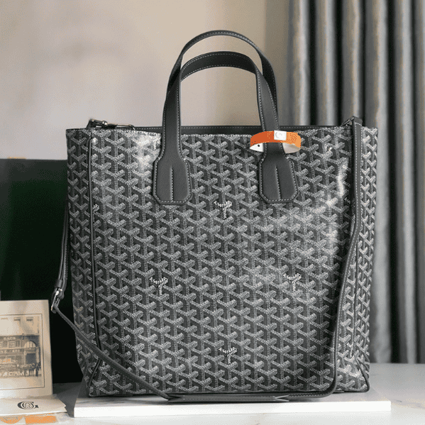 Goyard Voltaire Men's Tote Bag - Black 57308 | Sandra Bags