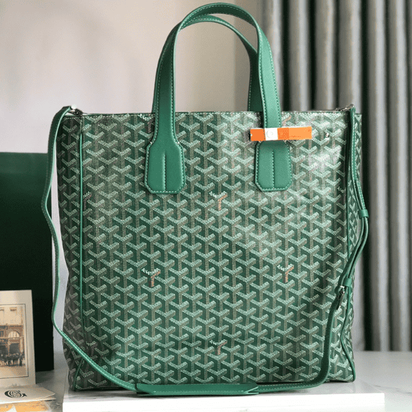 Goyard Voltaire Men's Tote Bag - Green 72015 | Sandra Bags