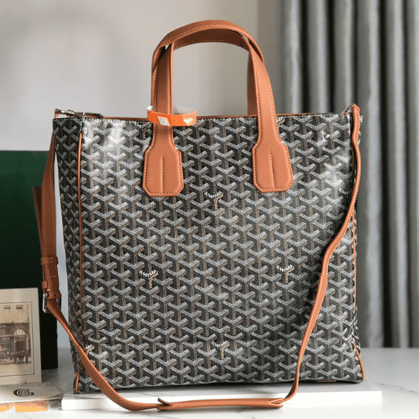Goyard Voltaire Men's Tote Bag - Brown 42520 | Sandra Bags