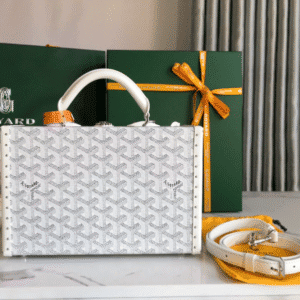 Goyard Grand Hôtel Suitcase Handbag - White 95461 | Sandra Bags