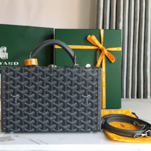 Goyard Grand Hôtel Suitcase Handbag - Black 69745 | Sandra Bags