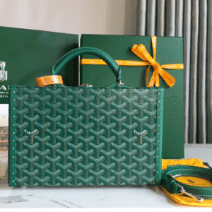 Goyard Grand Hôtel Suitcase Handbag - Green 42489 | Sandra Bags