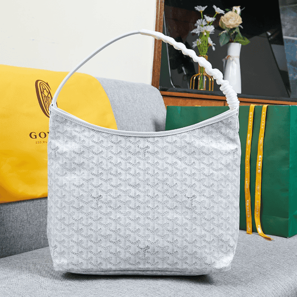 Goyard Hobo Bohème Underarm Bag - White 31577 | Sandra Bags
