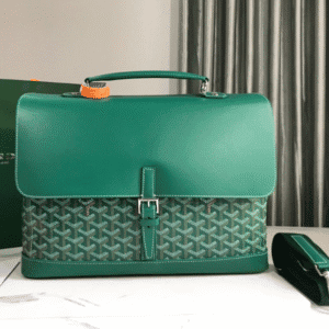 Goyard New Citadin Messenger Bag - Green 47706 | Sandra Bags