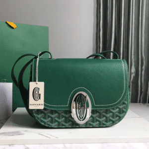 Goyard Brand New 233 lll Handbag - Green 80929 | Sandra Bags