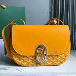 Goyard Brand New 233 lll Handbag - Mustard 71527 | Sandra Bags