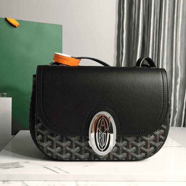 Goyard Brand New 233 lll Handbag - Black 29665 | Sandra Bags