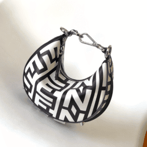 Fendi Roma and Marc HandBag - Black/White 44212 | Sandra Bags