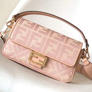 Fendi Baguette Classic Medium Handbag - Pink 92130 | Sandra Bags