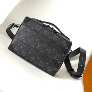 Louis Vuitton Handle Soft Trunk Handbag - Black 81529 | Sandra Bags