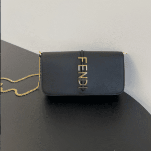 Fendi Graphy's New Chain Bag - Black 59453 | Sandra Bags