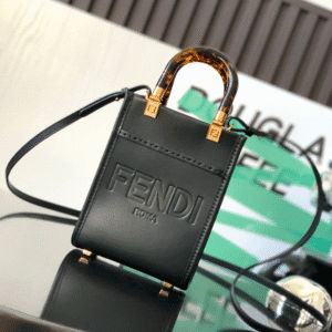 Fendi Mini Sunshine Bag - Black 18571 | Sandra Bags