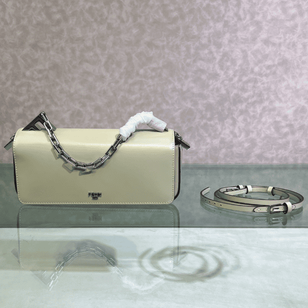 Fendi First Sight Handbag - White 32475 | Sandra Bags