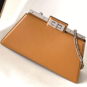 Fendi Peekaboo Cut Medium Bag - Brown 18823 | Sandra Bags