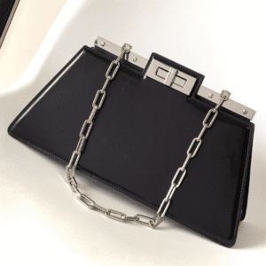 Fendi Peekaboo Cut Medium Bag - Black 30945 | Sandra Bags