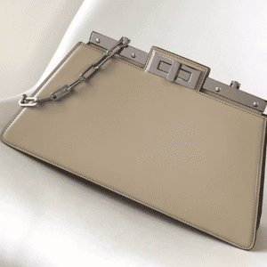 Fendi Peekaboo Cut Medium Bag - Gray 67491 | Sandra Bags