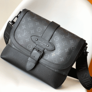 Louis Vuitton Saumur Messenger Bag - Black 79419 | Sandra Bags