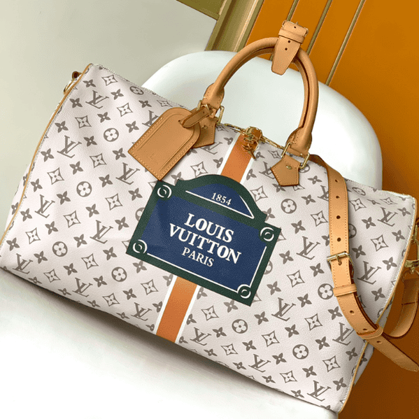 Louis Vuitton Neverfull Classic Handbag - White 38529 | Sandra Bags