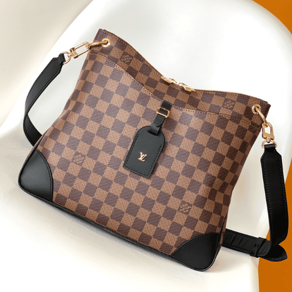 Louis Vuitton Odeon Medium Handbag – Brown 12526 | Sandra Bags