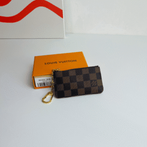 Louis Vuitton Damier Canvas Pouch - Black/Brown 31096 | Sandra Bags